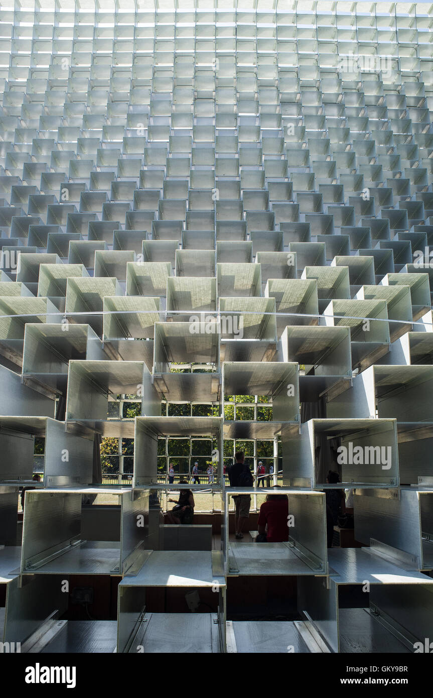 Pavillon Von Bjarke Ingels Gruppe Konzipiert Stockfotos und bilder