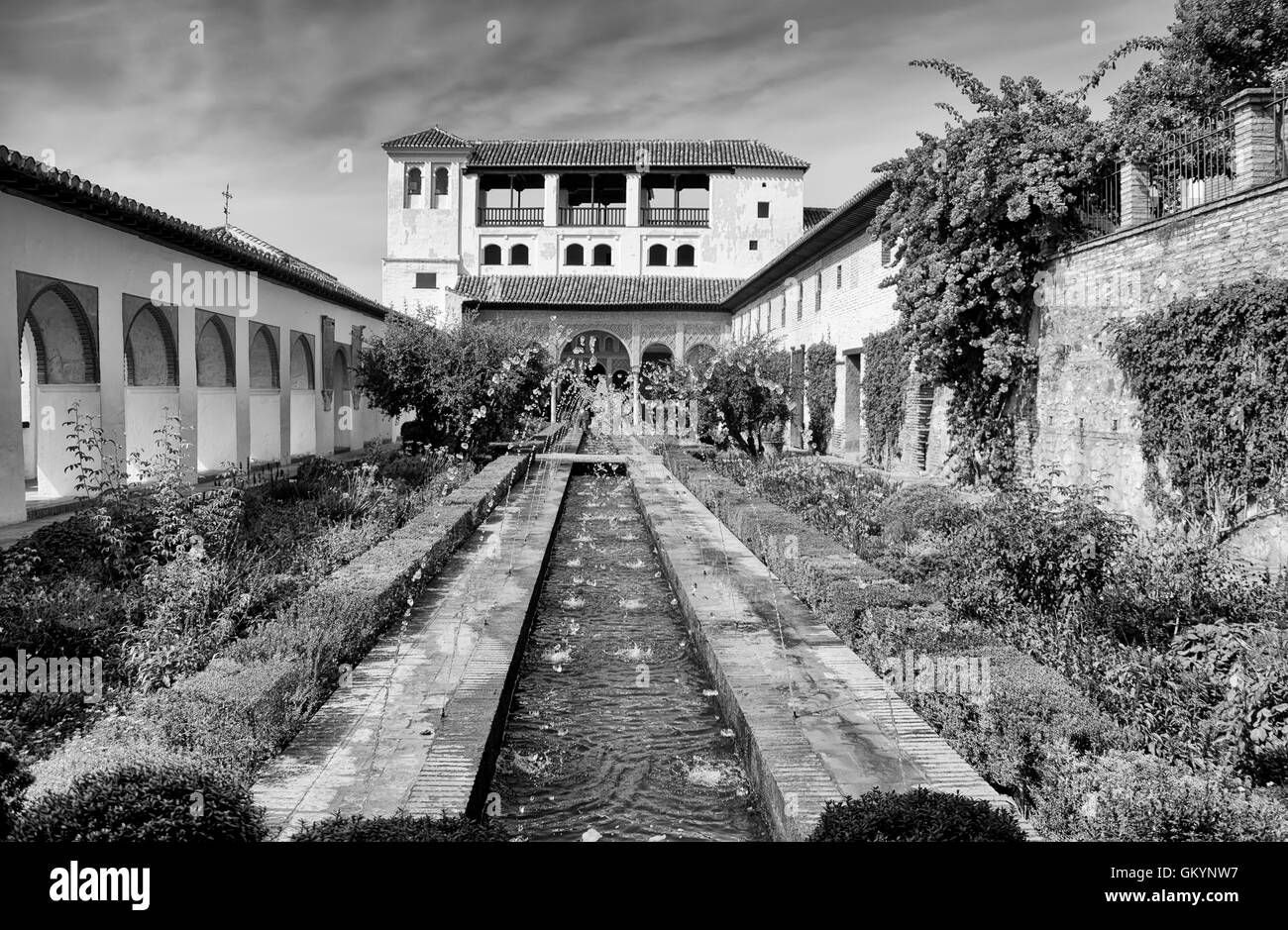 Alhambra-Palast in Granada, Spanien Stockfoto