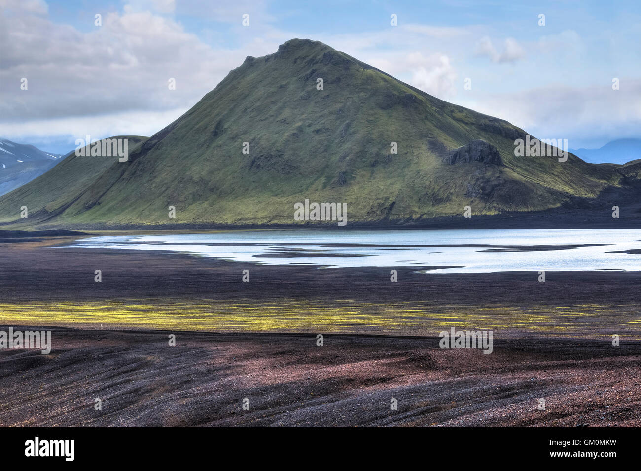 Landmannalaugar, Fjallabak Naturschutzgebiet Rangárþing Ytra, Island, Europa Stockfoto