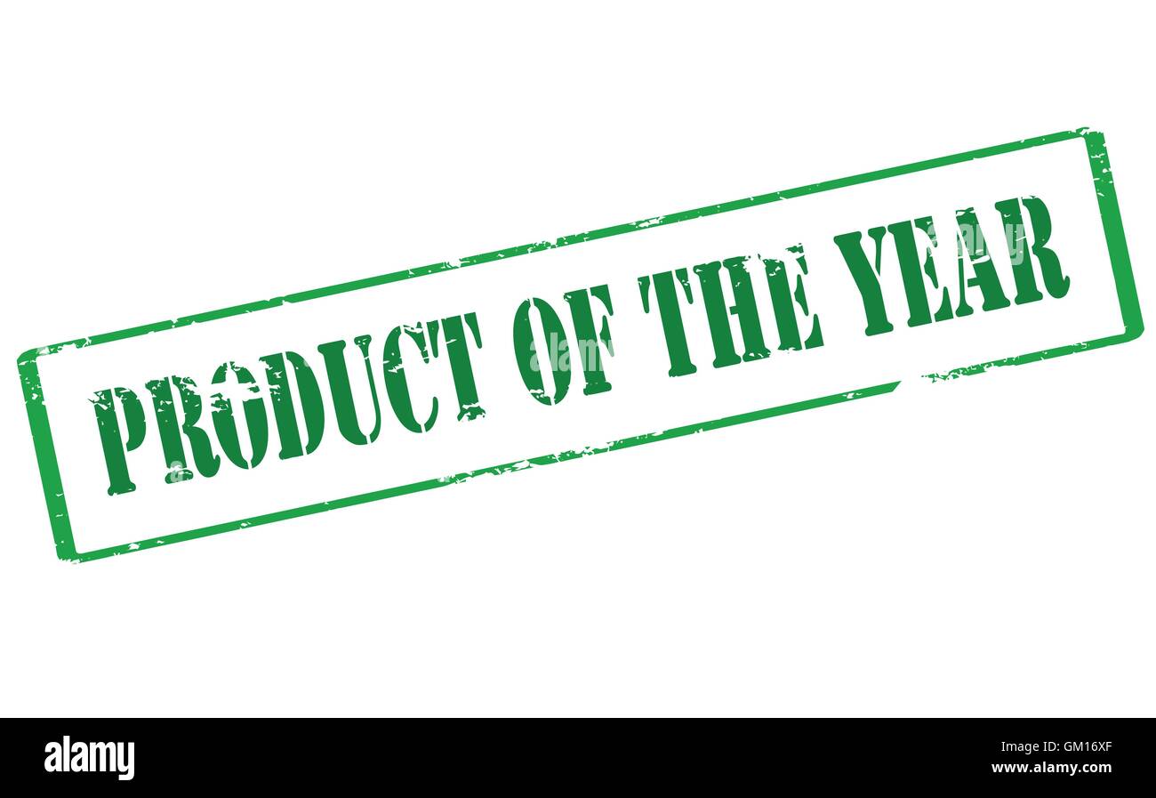 Produkt des Jahres Stock Vektor