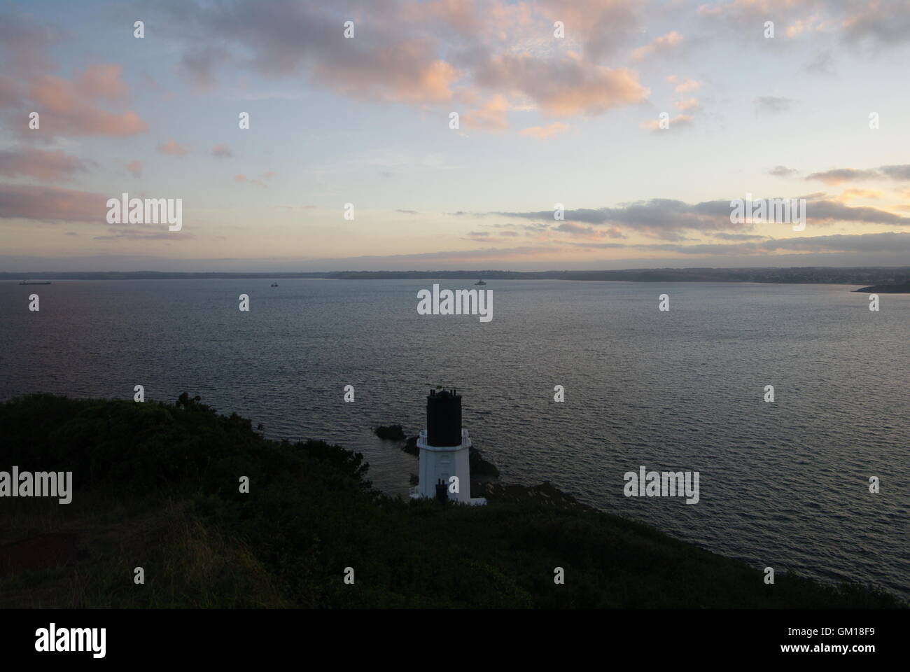 St. Anthony Head, Roseland Halbinsel, Cornwall, England Stockfoto