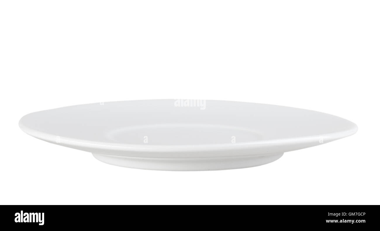 Sauberen Kreis Platte Stockfoto