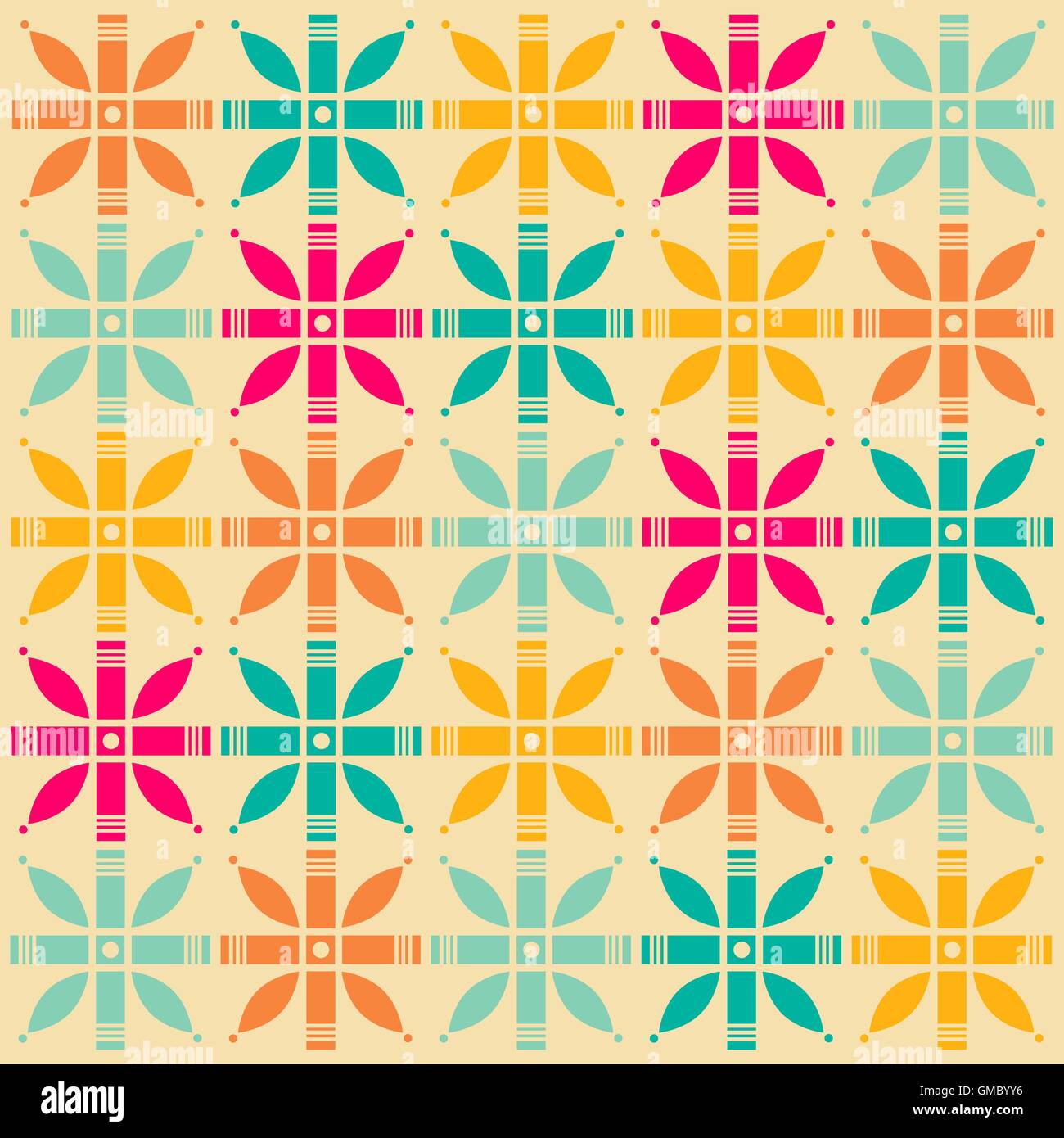 nahtlose geometrische Muster, moderne Hintergrund Stock Vektor