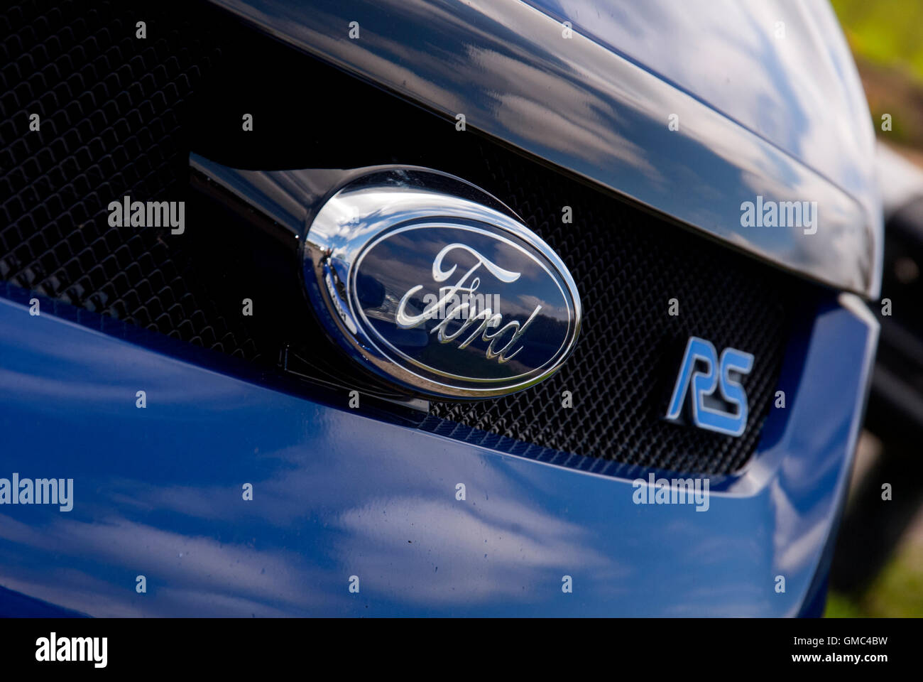 Ford Focus RS Mk2, Hochleistungs-heiße Luke-Auto Stockfoto