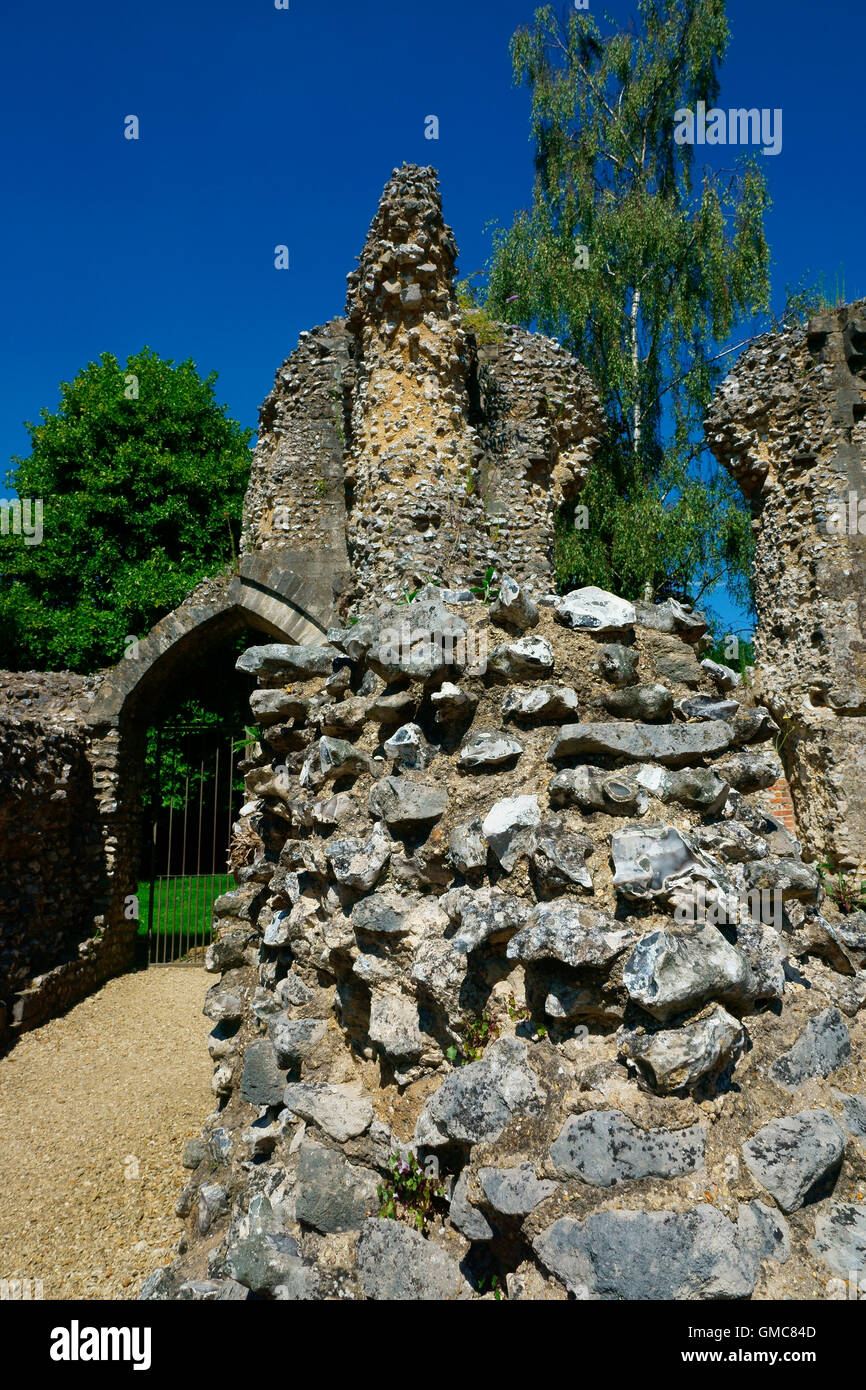 WOLVESLEY SCHLOSS WOODMAN TOR Stockfoto