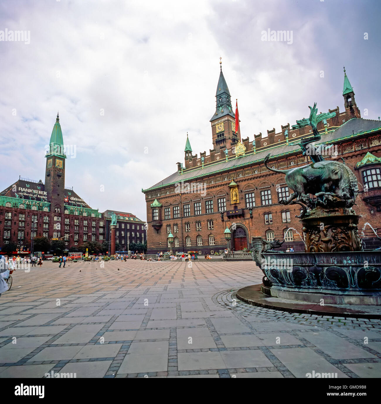 Rathaus, Kopenhagen, Dänemark Stockfoto