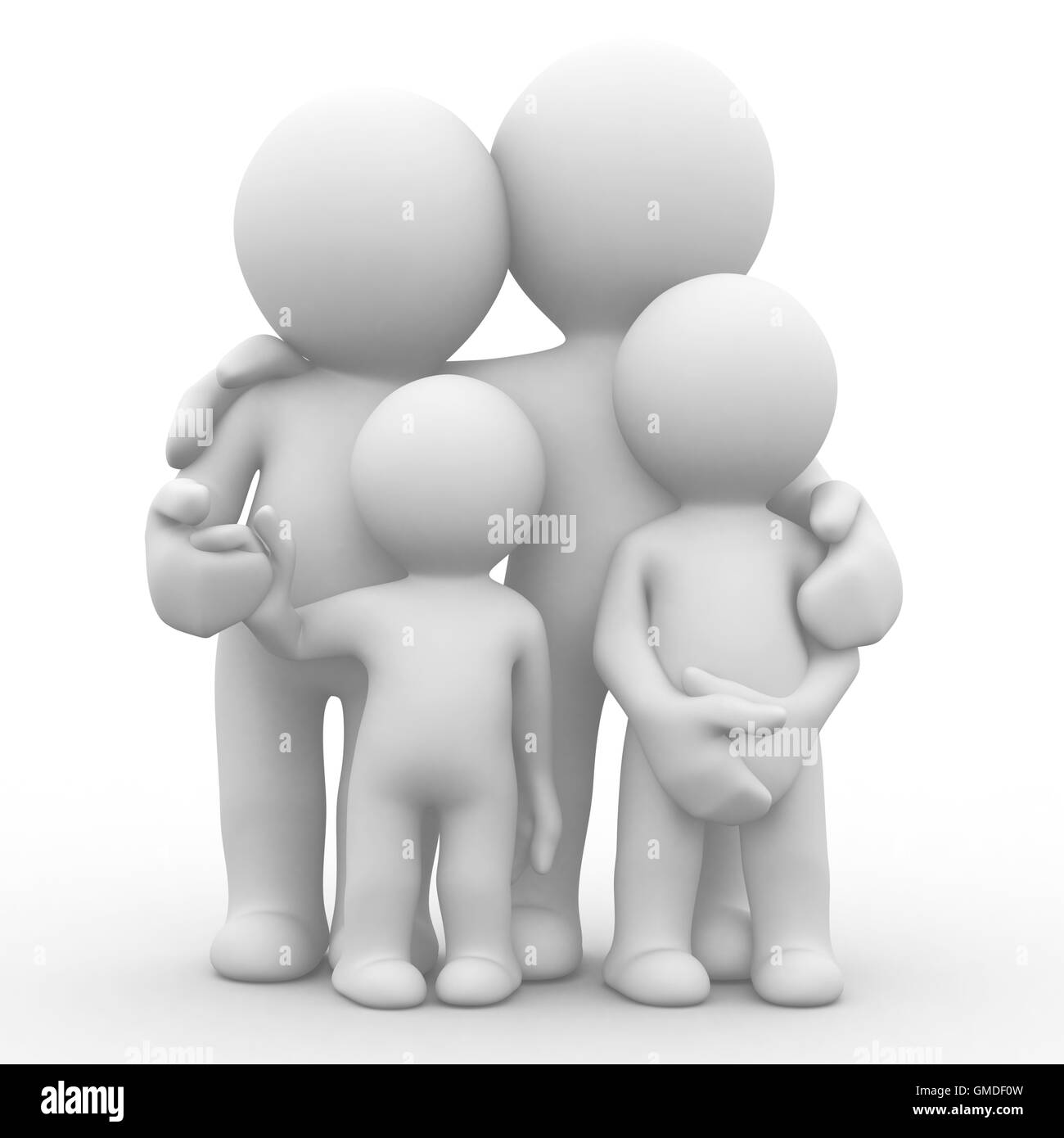 Familienfoto Stockfoto