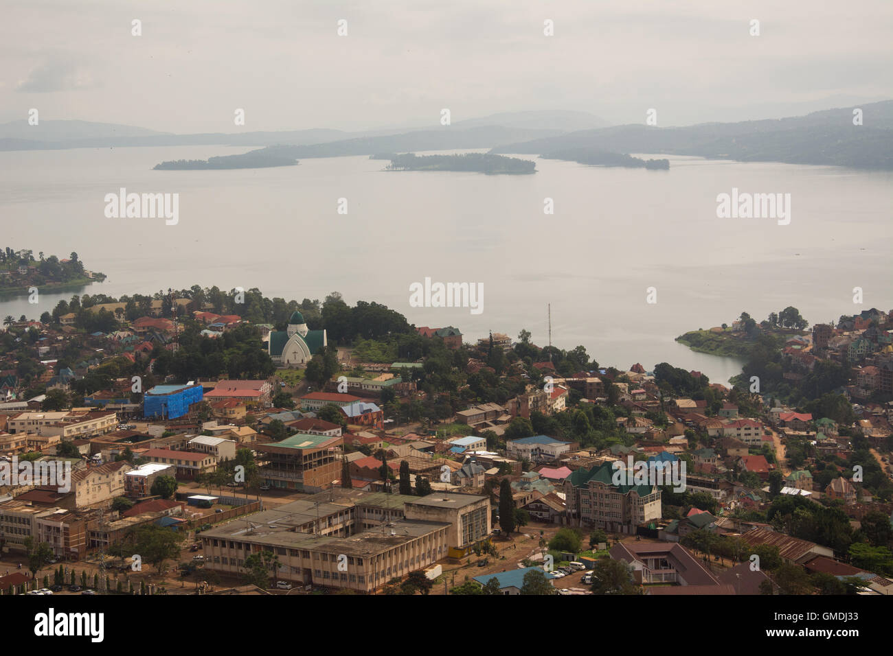 Bukavu City, Provinz Süd-Kivu, demokratische Republik Kongo. Stockfoto