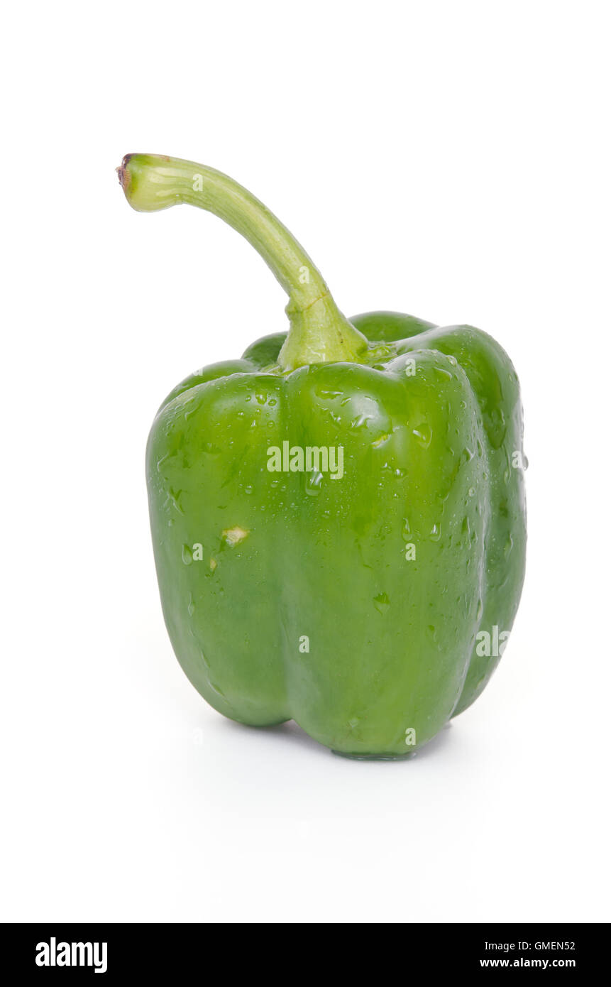 Frisches Gemüse-Paprika (auch genannt als Paprika, Capcicum Anuum Linn, Runde Pfeffer, große Pfeffer oder Paprika) Isola Stockfoto