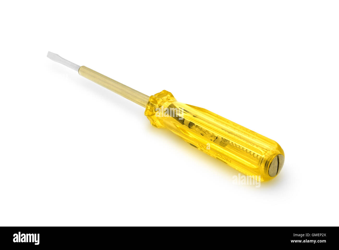 elektrische Spannung Stift Schraubendreher Stockfoto