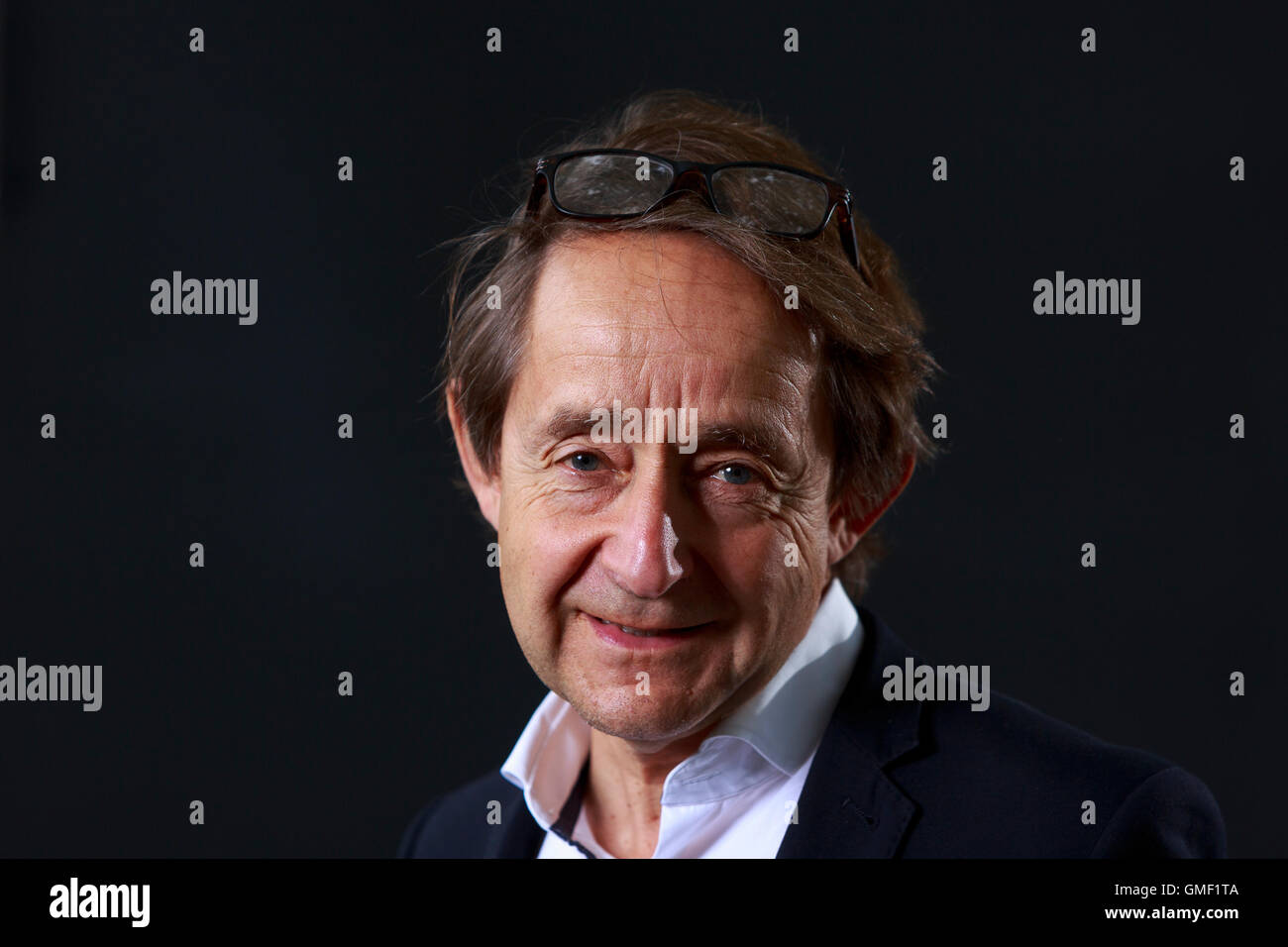 Edinburgh, UK. 25. August 2016. Edinburgh International Book Festival 13. Tag. Edinburgh International Book Festival findet statt in Charlotte Square Gardens. Edinburgh. Abgebildete Anthony Seldon. Pako Mera/Alamy Live-Nachrichten Stockfoto