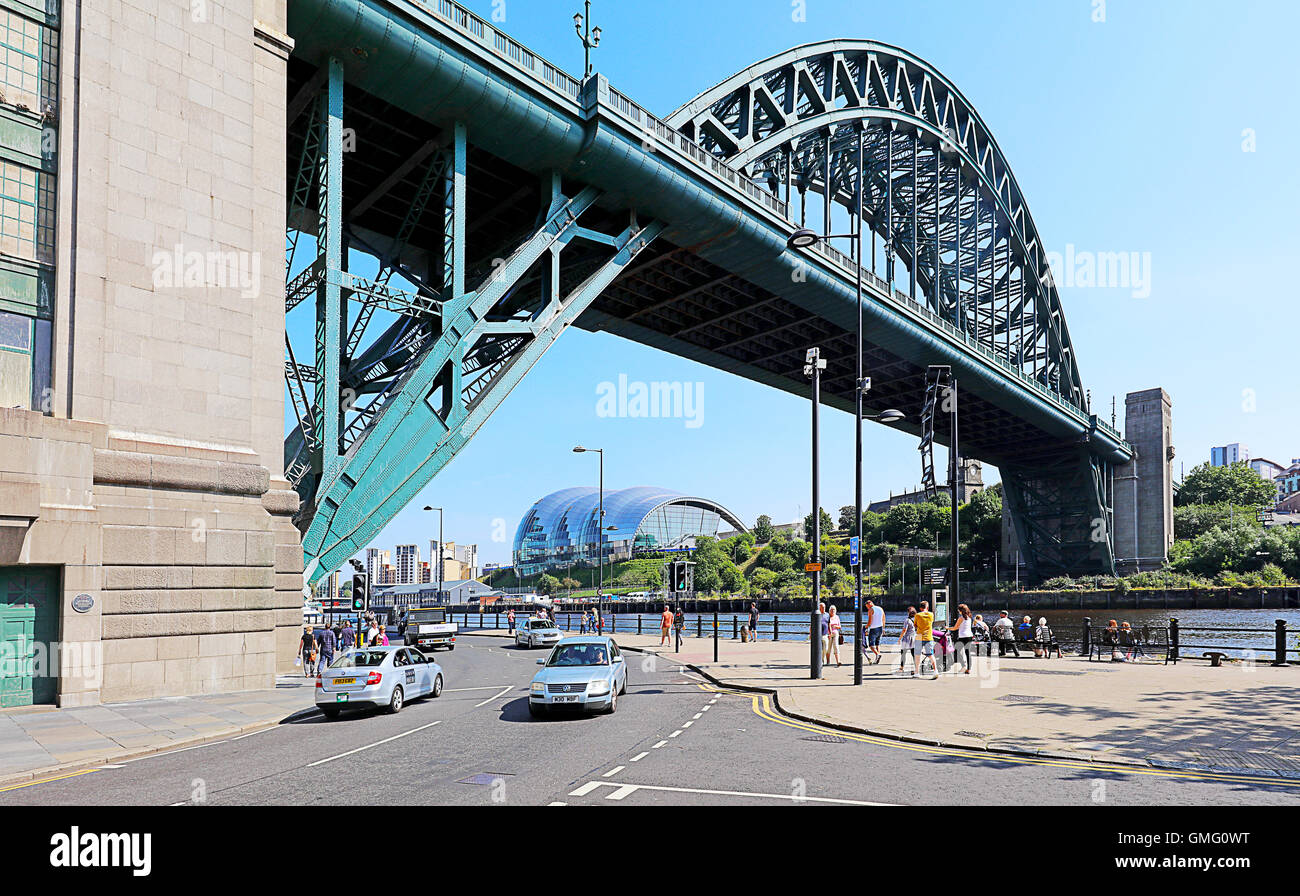 Tyne Brücke, Newcastle-upon-Tyne Stockfoto