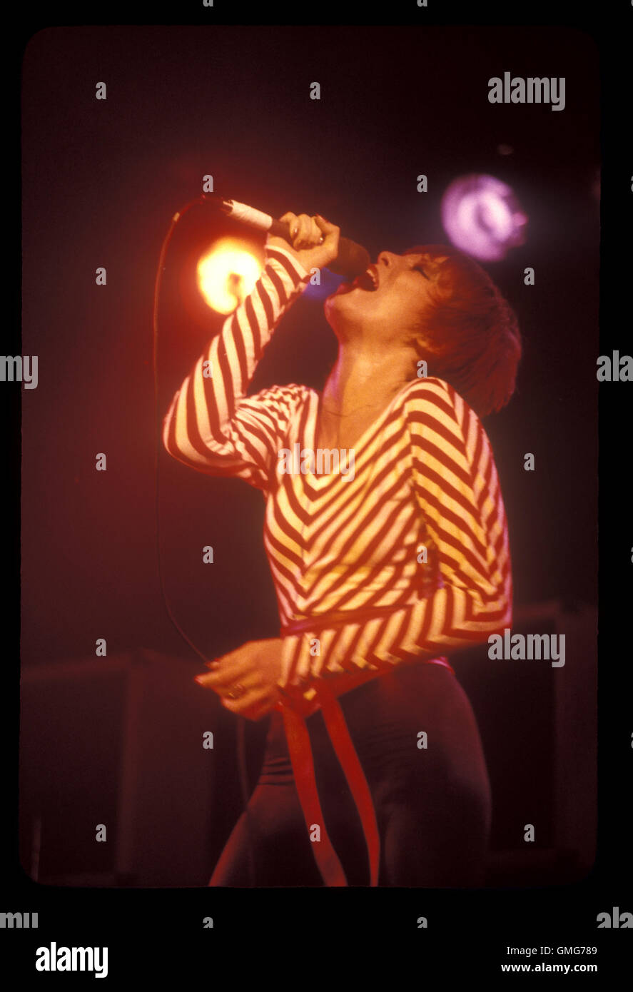 PAT BENATAR die live in The Universal Amphitheater in Los Angeles, CA USA - 11. August 1980.  Foto © Kevin Estrada / Medien Punch Stockfoto