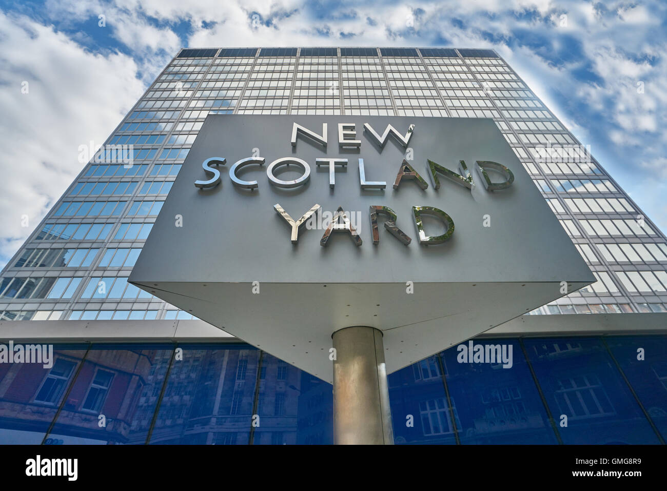New Scotland Yard, Metropolitan Police London Stockfoto