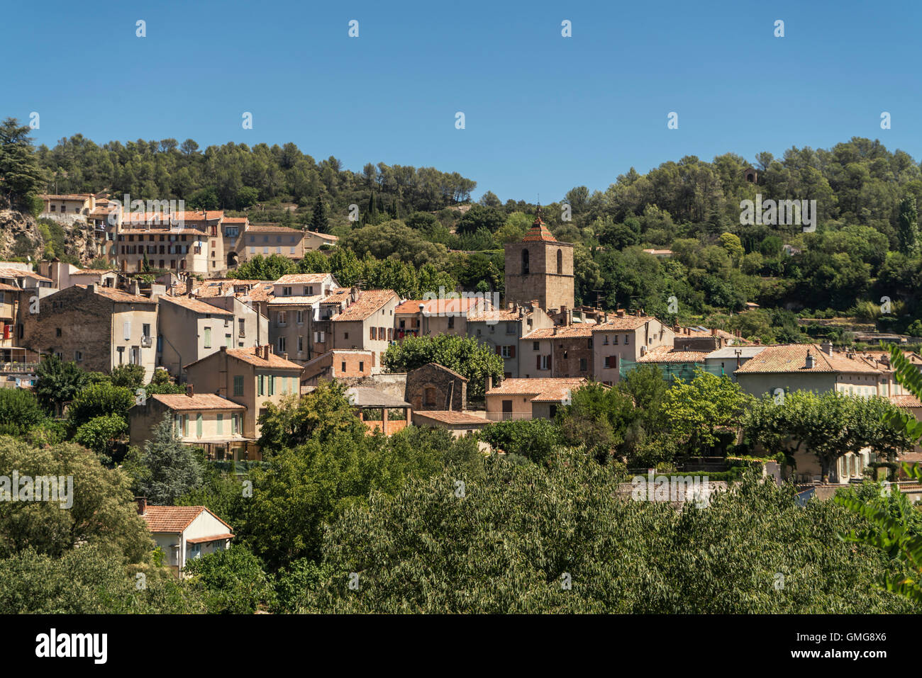 Barjols, Var, Provence, Frankreich Stockfoto