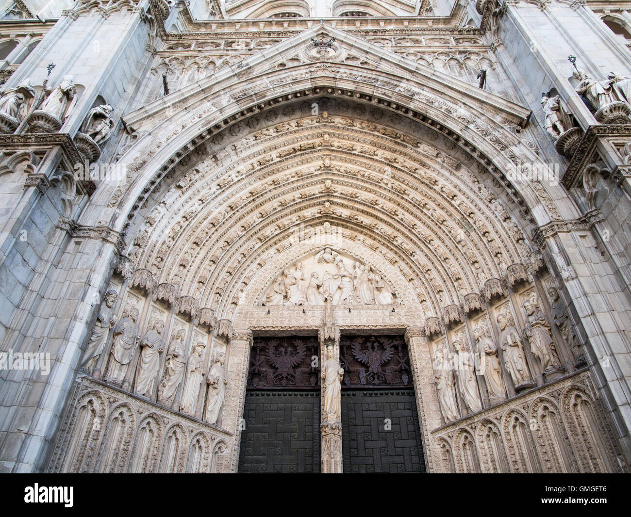 Puerta del Perdon, Toledo Kathedrale, Spanien Stockfoto