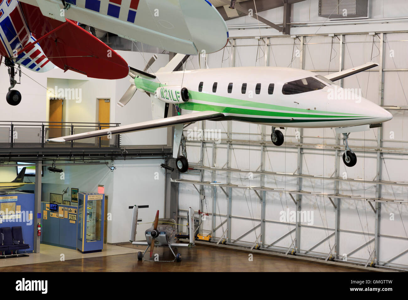 Grenzen des Flug-Museums, Dallas, Texas, USA Stockfoto