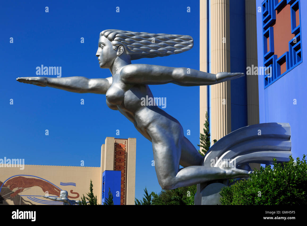 Die Altistin Statue, Fair Park, Dallas, Texas, USA Stockfoto