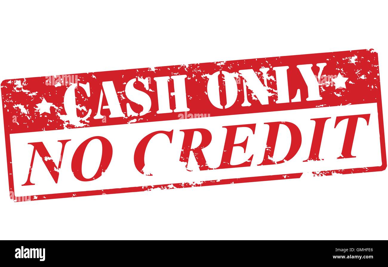 Nur kein Guthaben auszahlen Stock Vektor