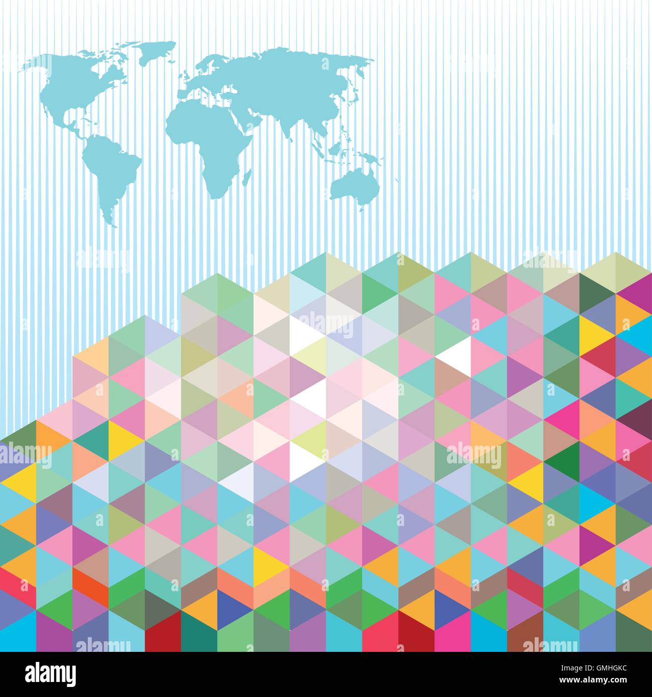 Weltweit International Stock Vektor