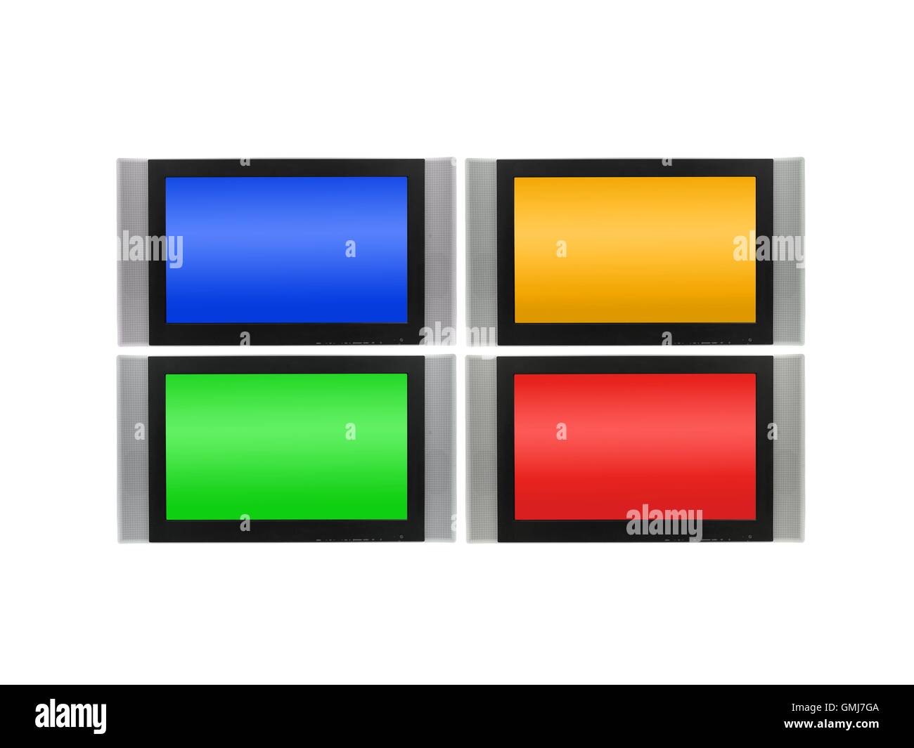 Flachbild-TV Stockfoto