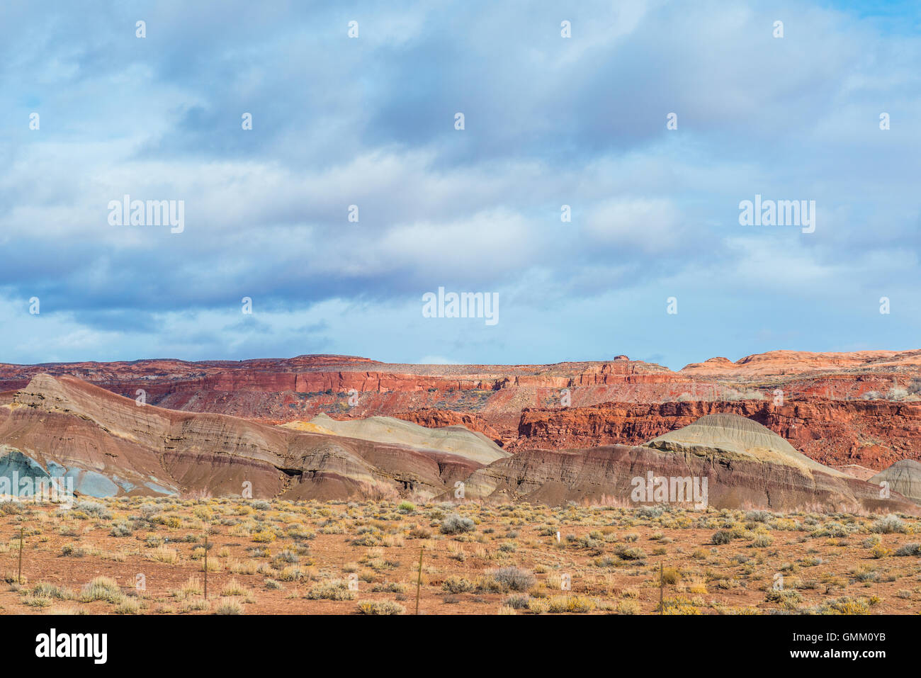 California Route 1 malerische Berge Laufwerk anzeigen Stockfoto