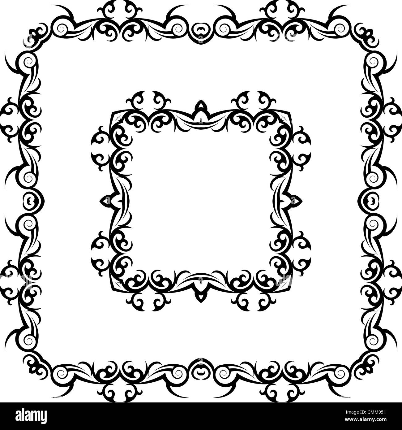 Tribal Tattoo-Design Stock Vektor