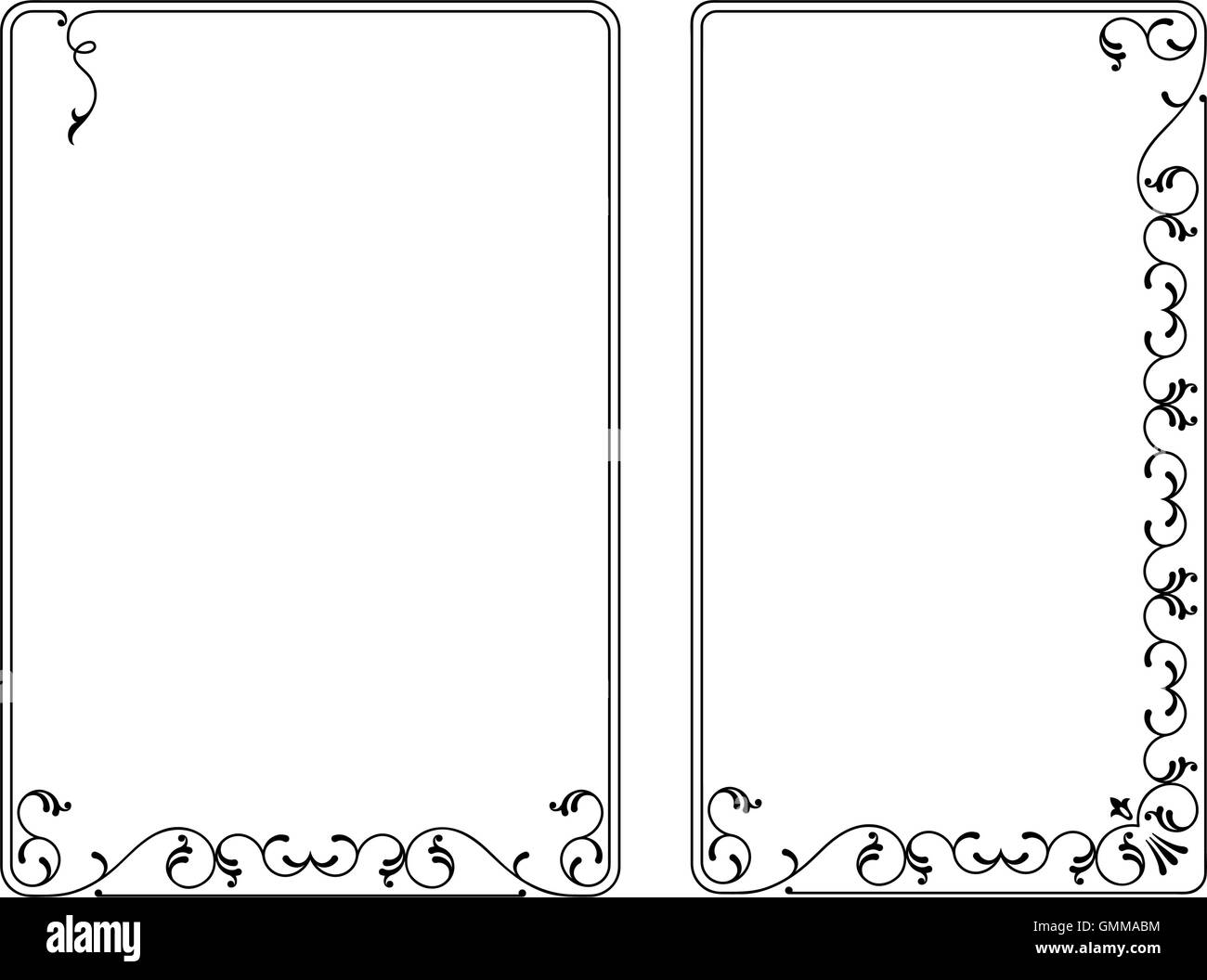 Frame Border Design Stock Vektor