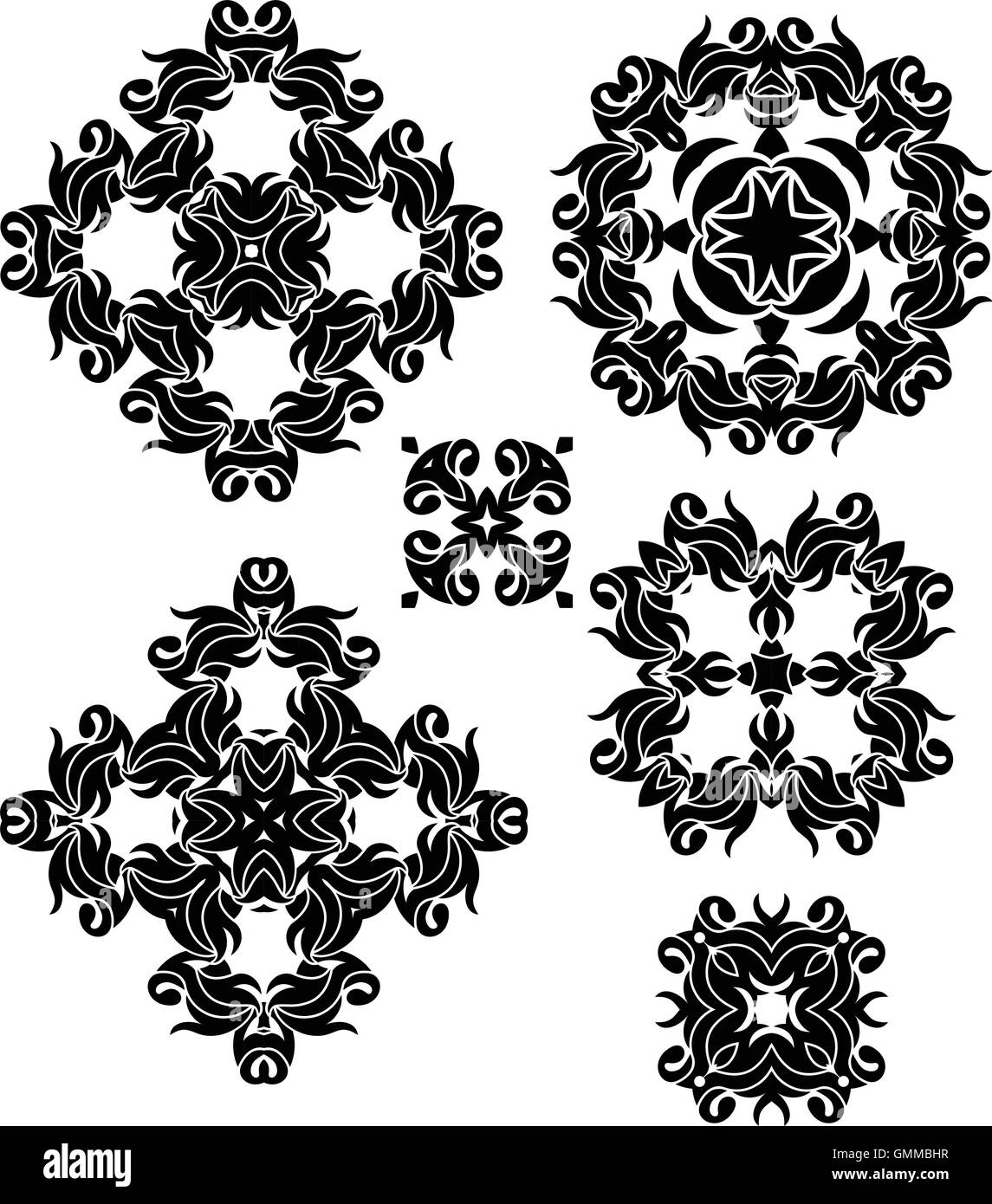 Tribal Tattoo-Design Stock Vektor