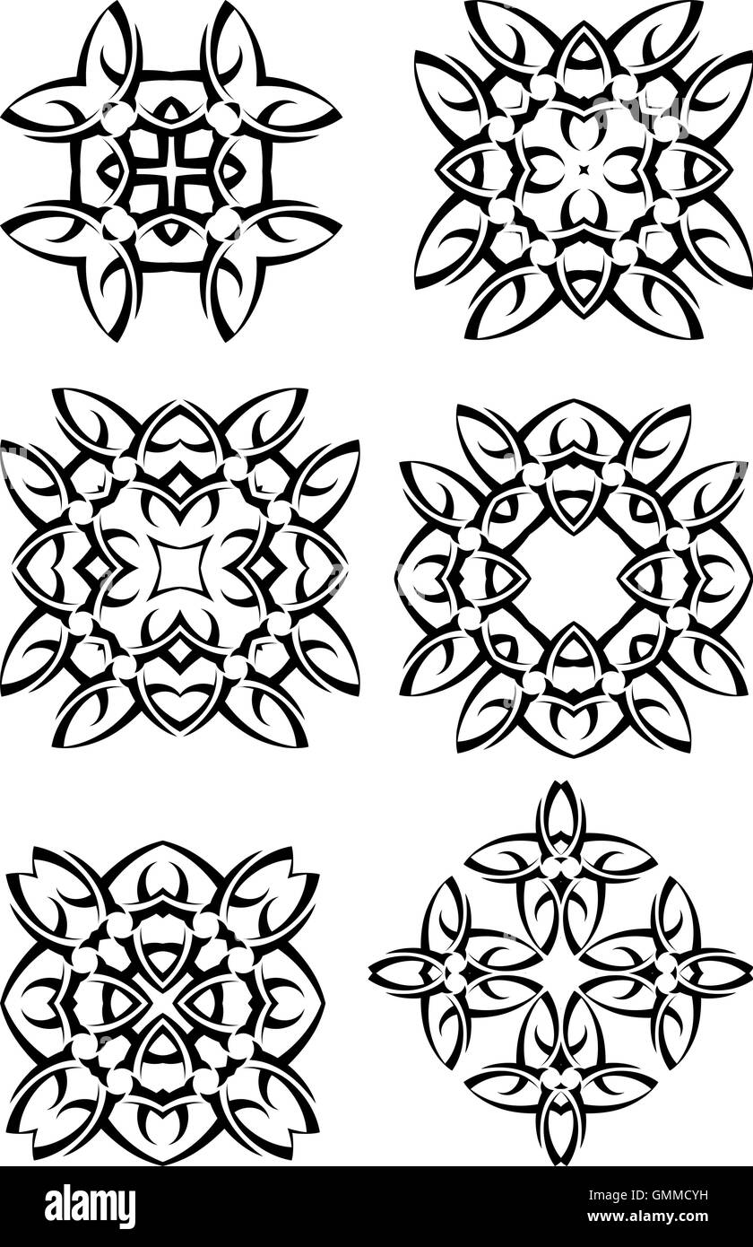 Tribal Tattoo-Design Stock Vektor