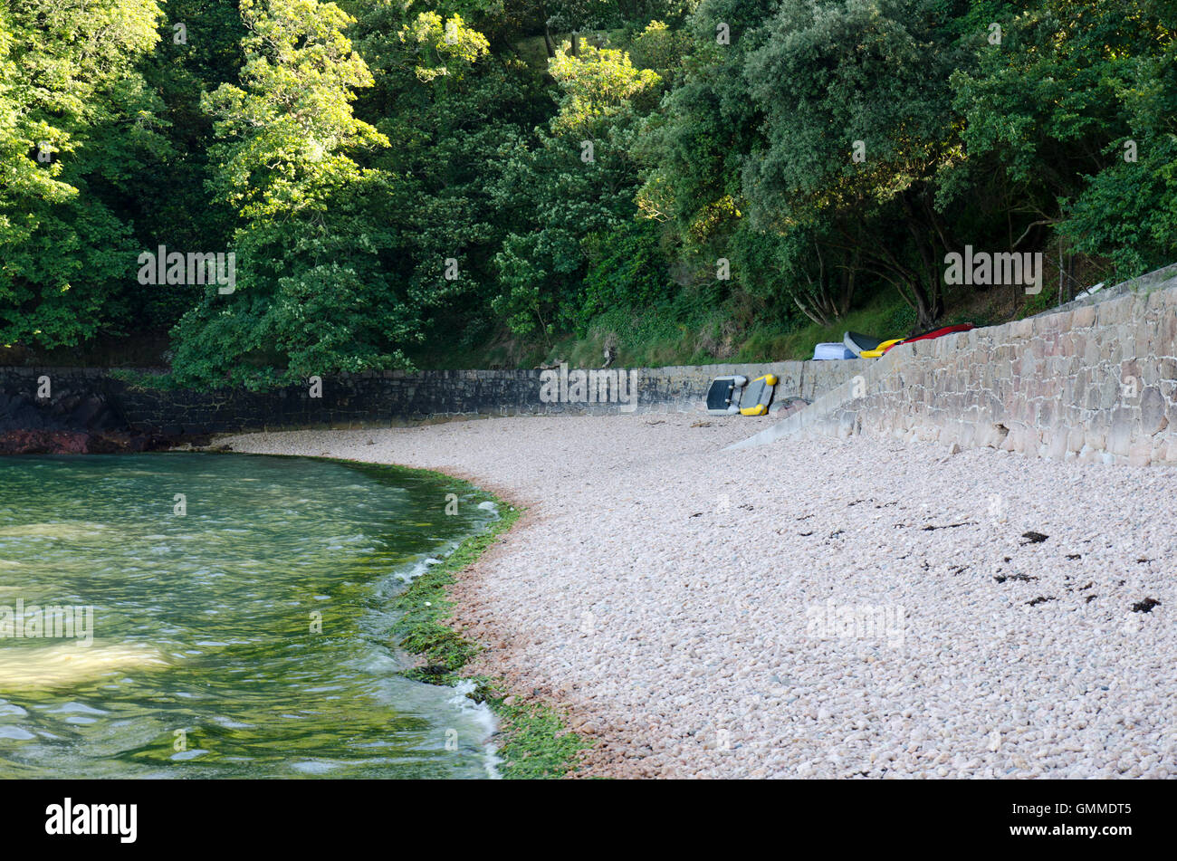 Belcroute Bay in Jersey, Kanalinseln Stockfoto