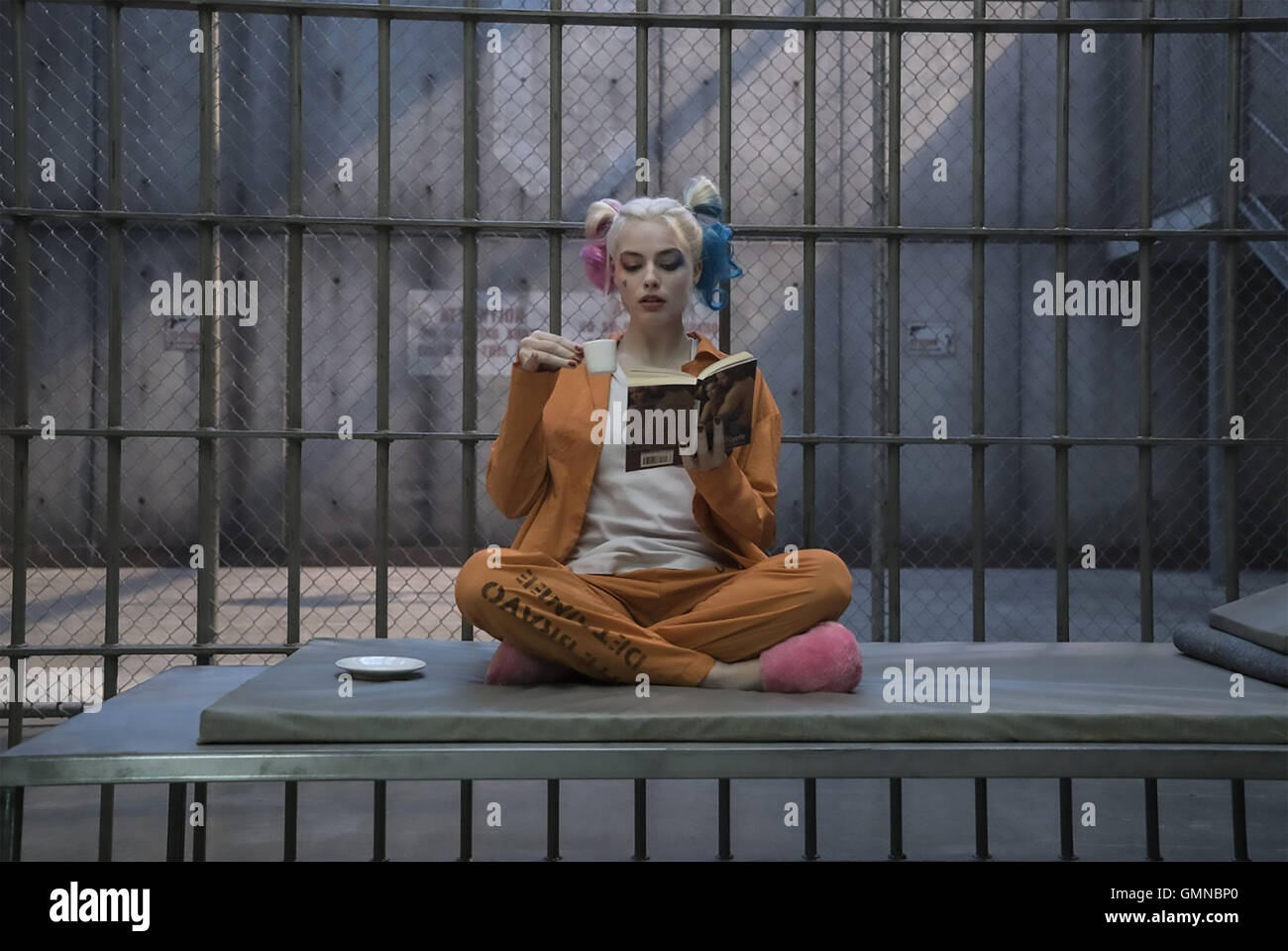 SUICIDE SQUAD 2016 Atlas Unterhaltungsfilm mit Margot Robbie Stockfoto