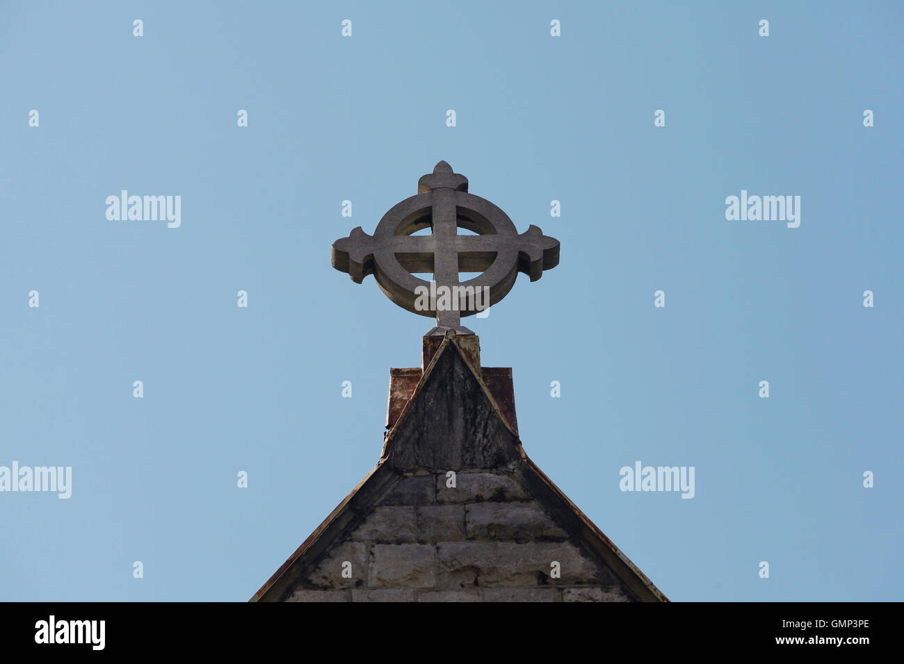 Kreuz von St. James orthodoxe Kirche, Montreal Stockfoto