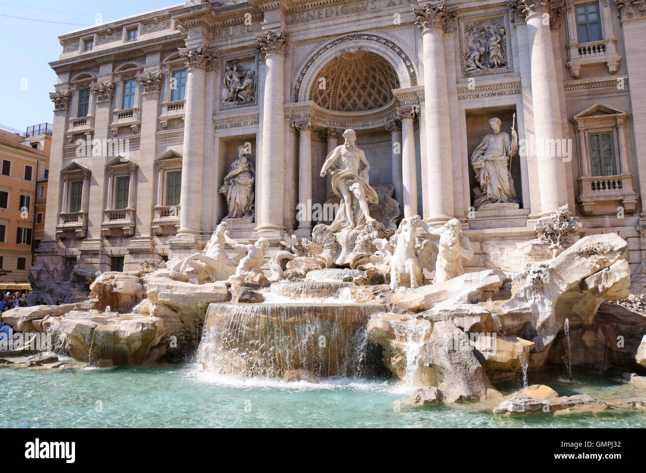 Trevi-Brunnen in Rom, Italien Stockfoto