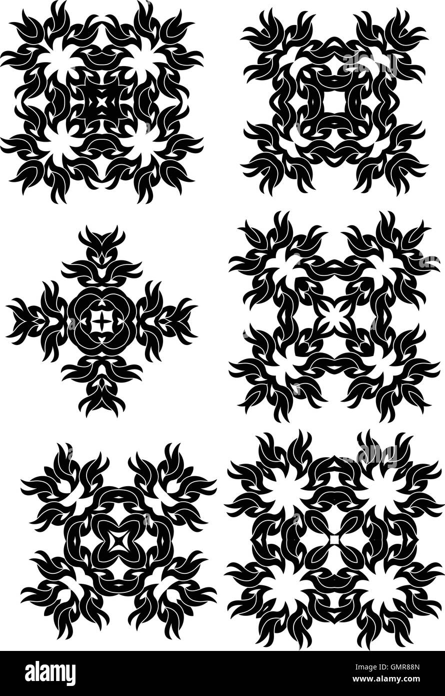 Tribal Tattoo-Design Stock Vektor