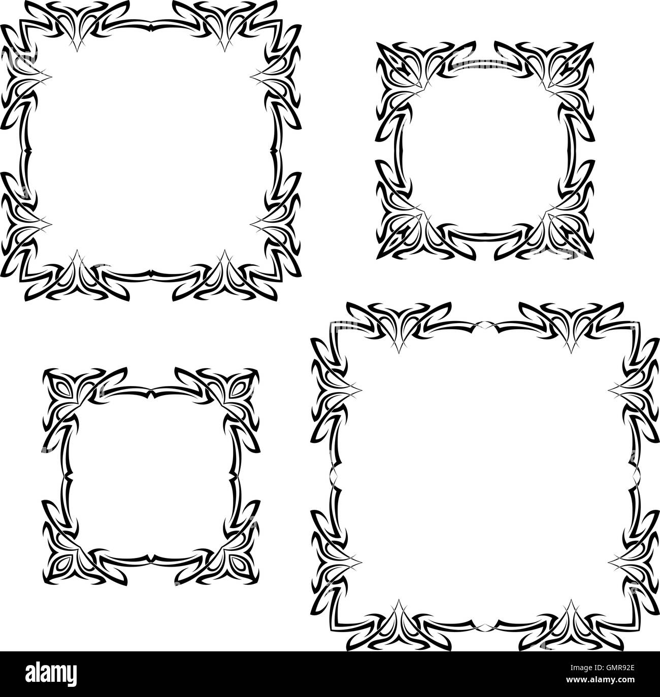 Tribal Tattoo-Design Stock Vektor