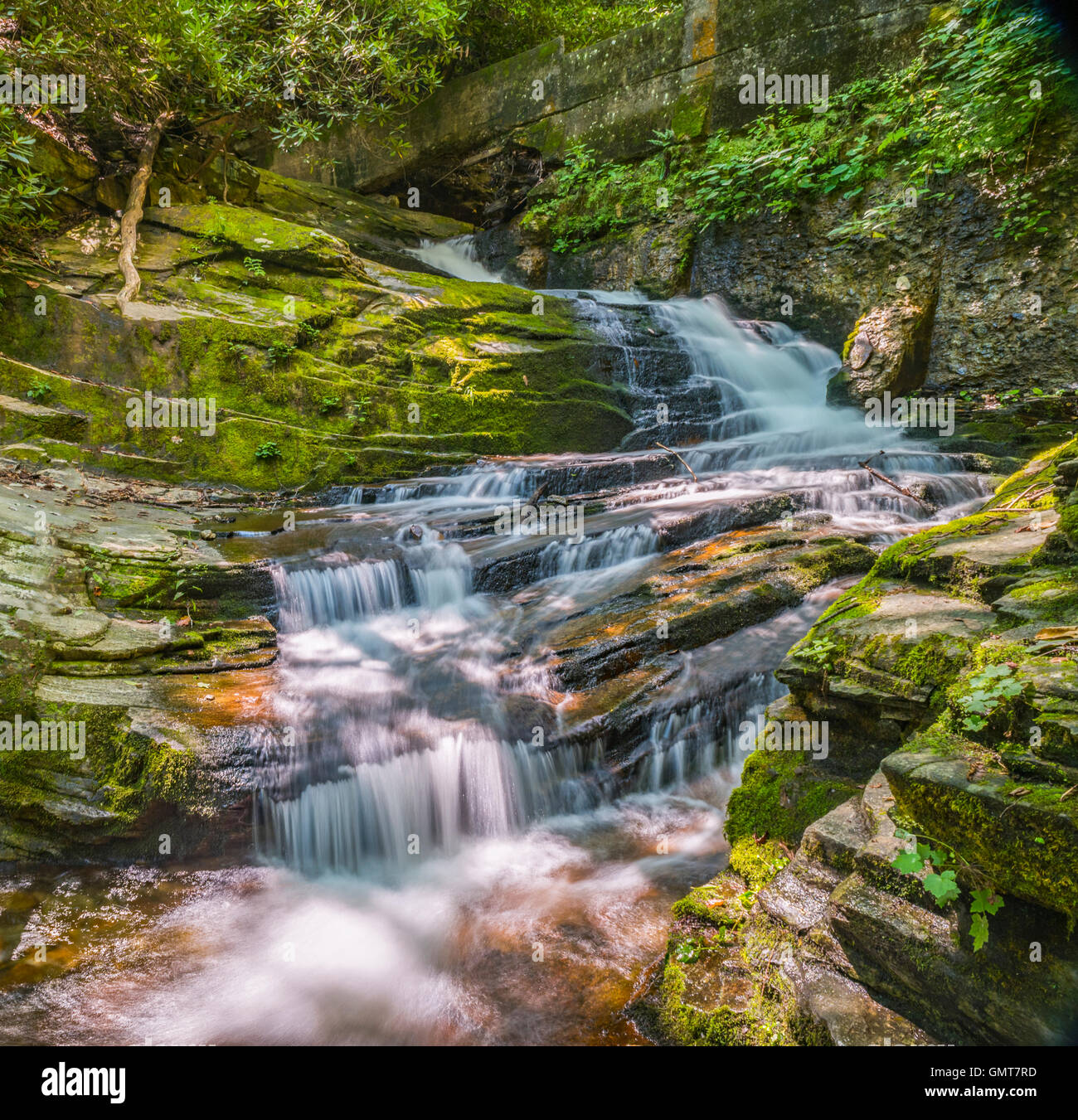 Catawba River Lower Falls #3 North Carolina Stockfoto