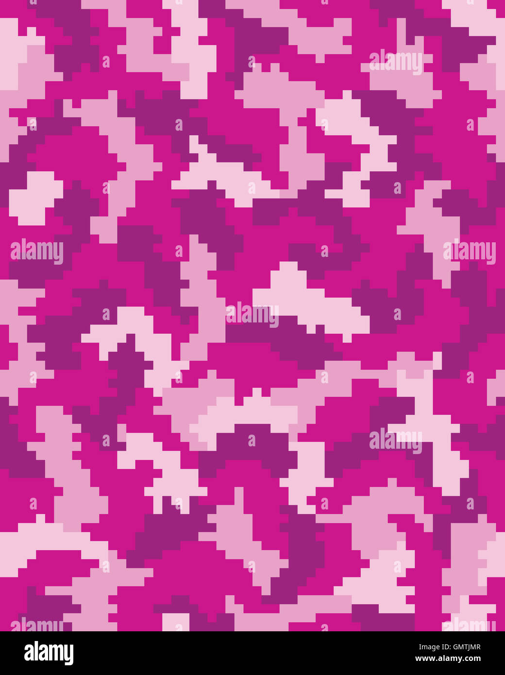 Nahtlose digitale Mode-Camouflage-Muster Stockfoto