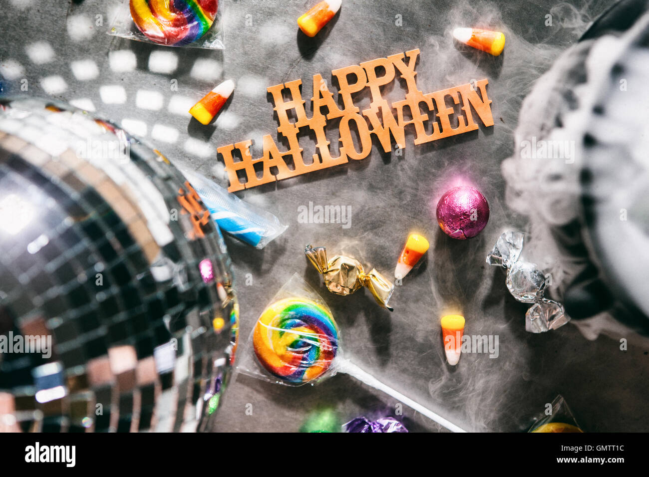 Spuk Serie, gut für Halloween themed Hintergründe.  Einfach, Text auf fallen. Stockfoto