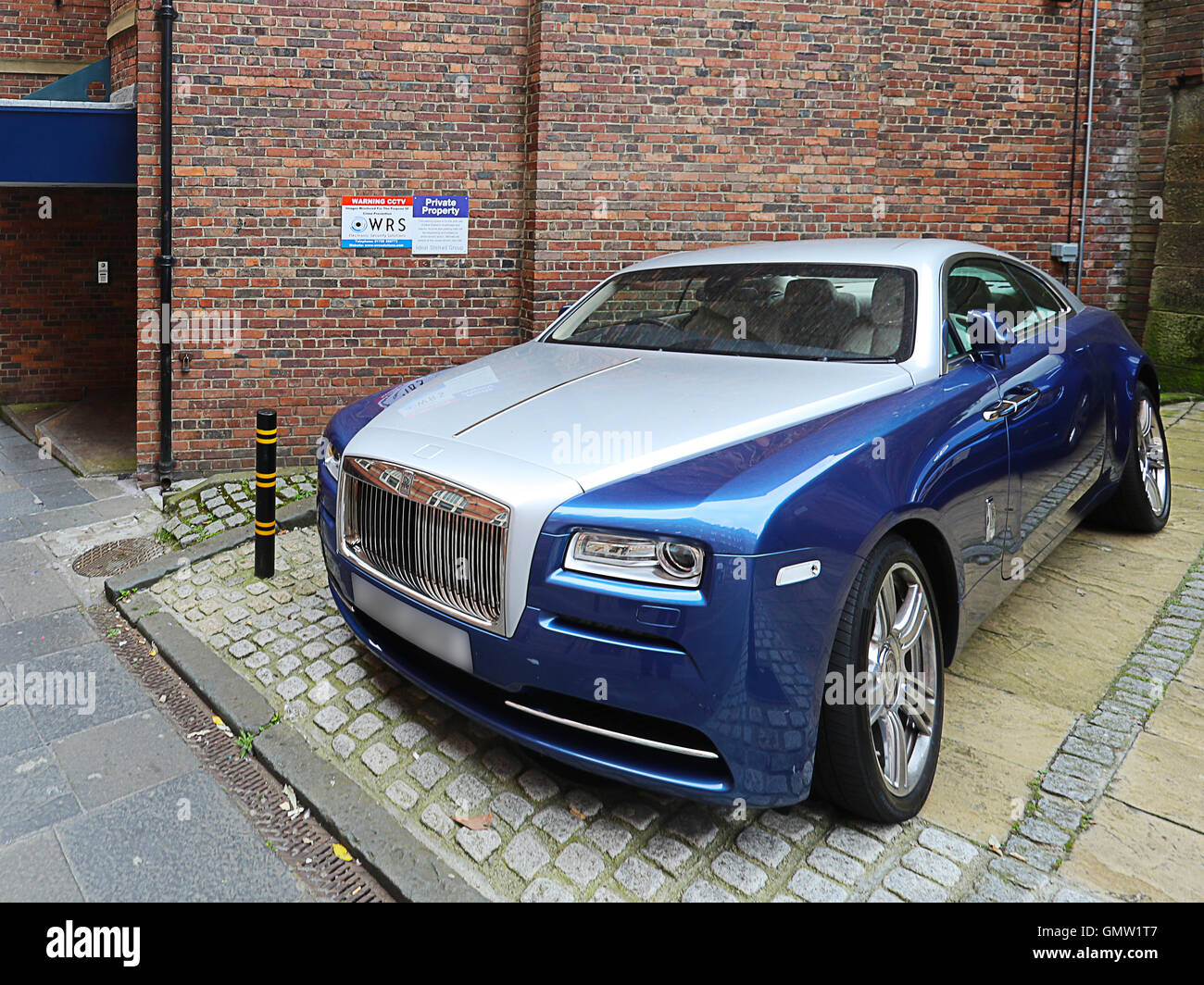 Rolls-Royce Coupe. Von Perfektionisten von Hand gebaut. Stockfoto