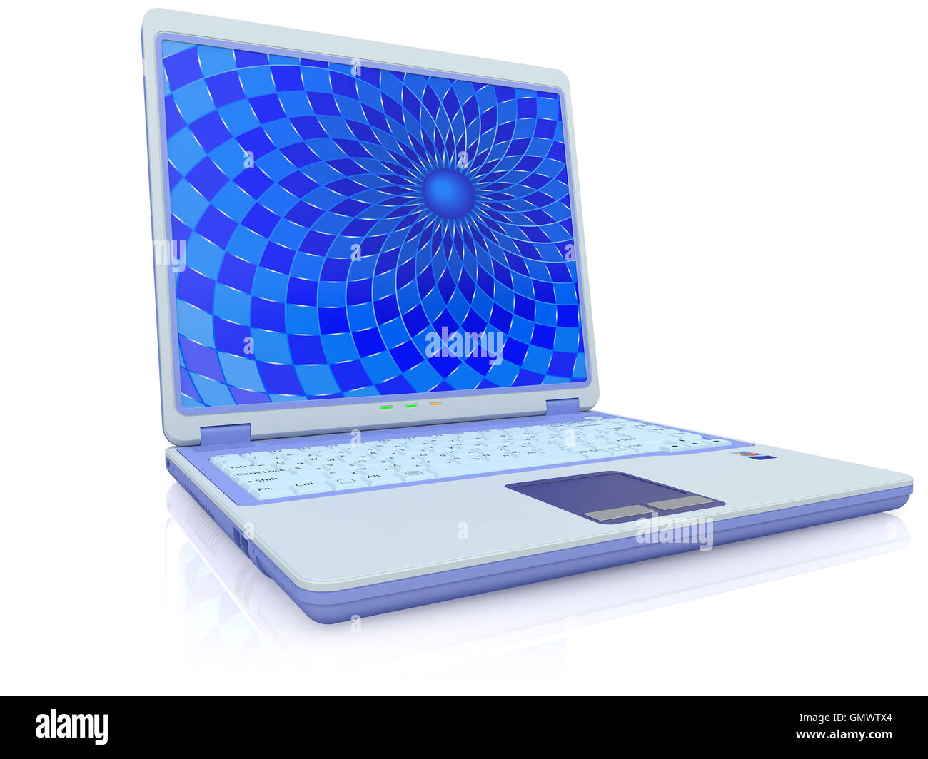 Tragbare Computer laptop Stockfoto