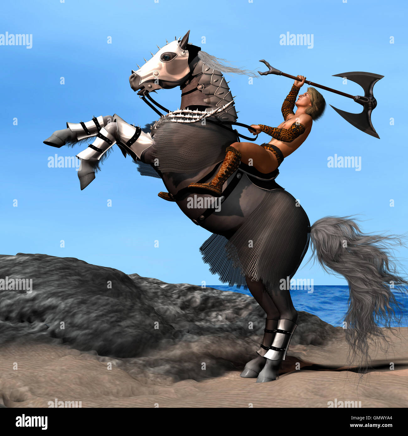 War Horse 01 Stockfoto
