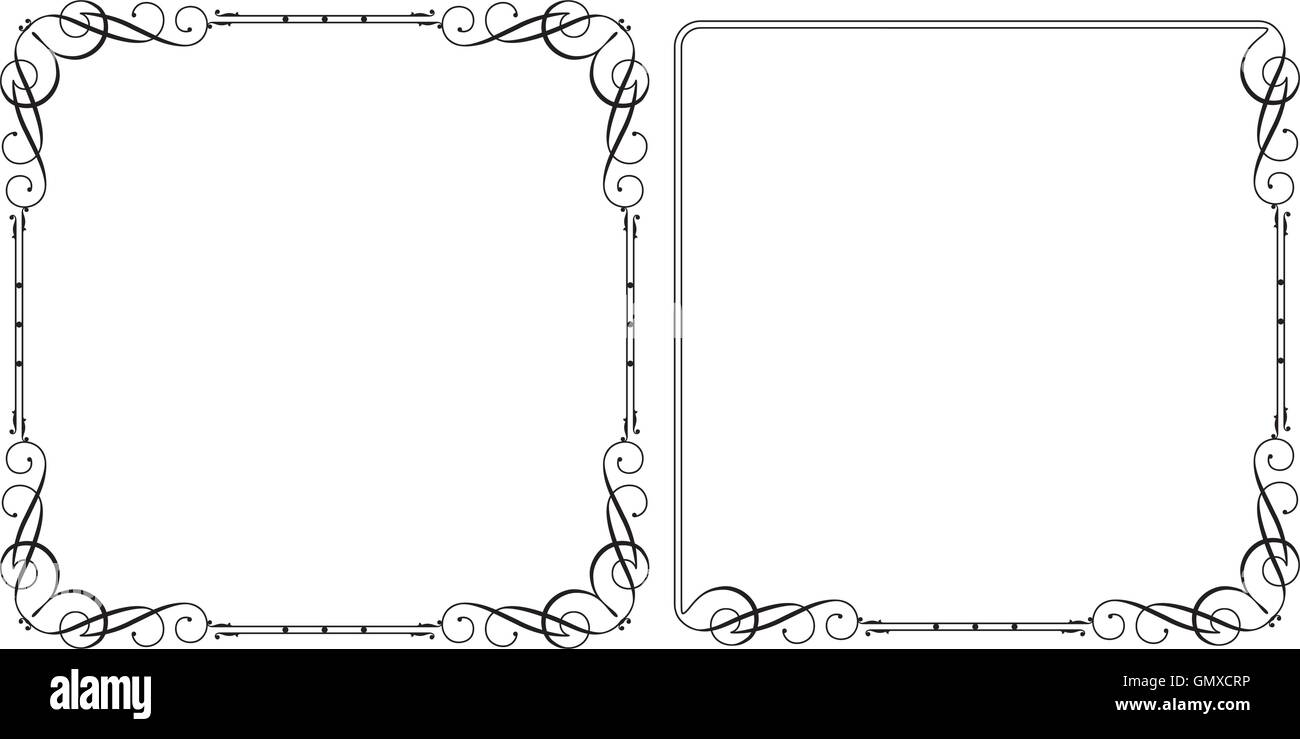 Frame Border Design Stock Vektor