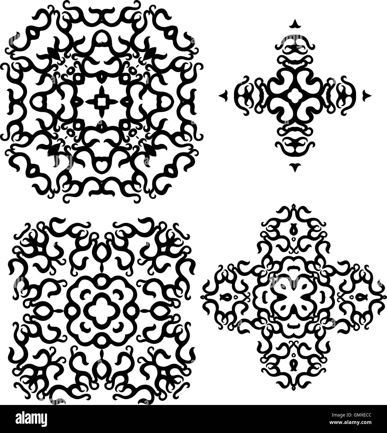 Tribal Tattoo-Design Stock Vektor