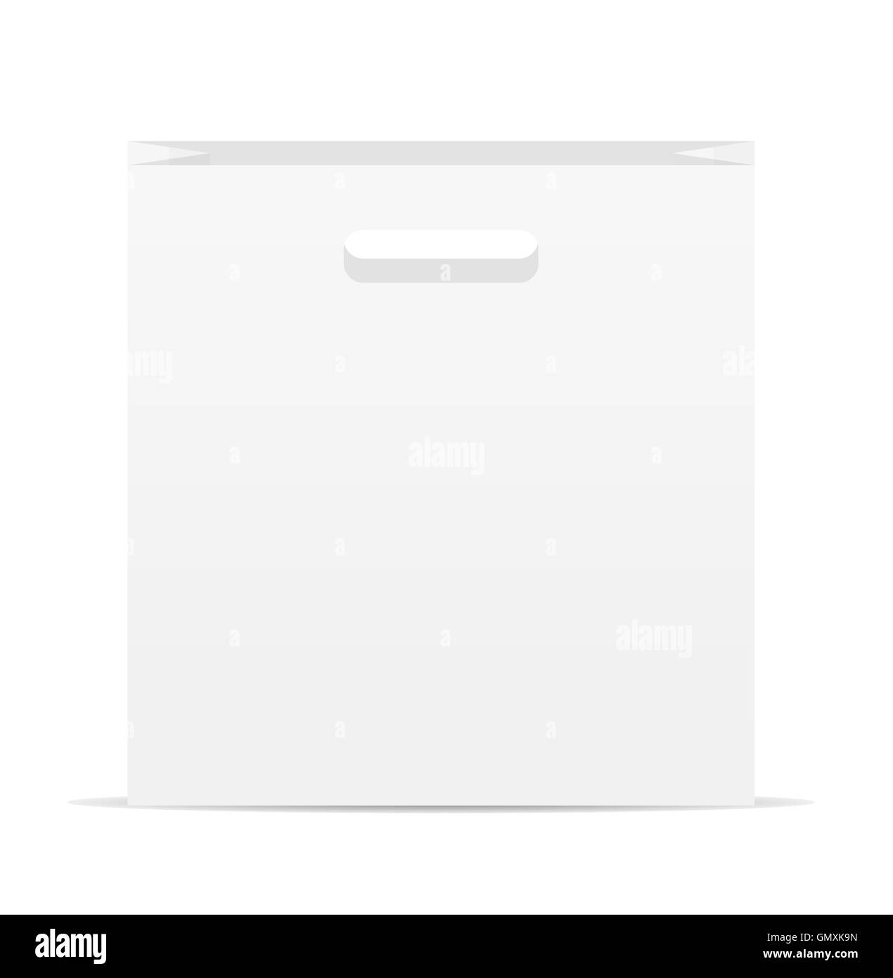 White-Paper bag Stock Vektor