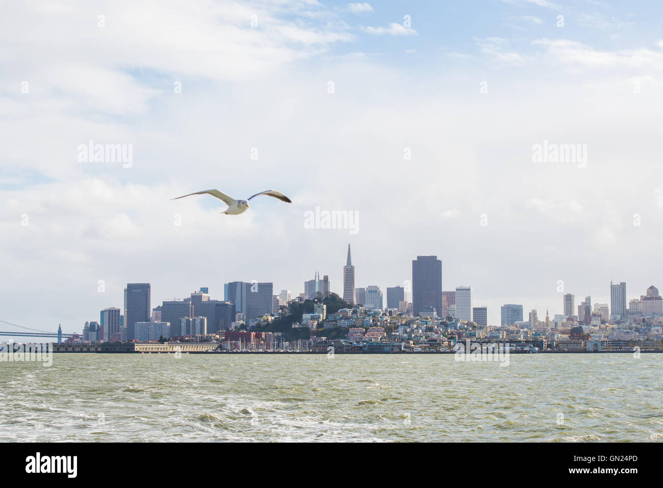 Downtown San Francisco City, Kalifornien Stockfoto