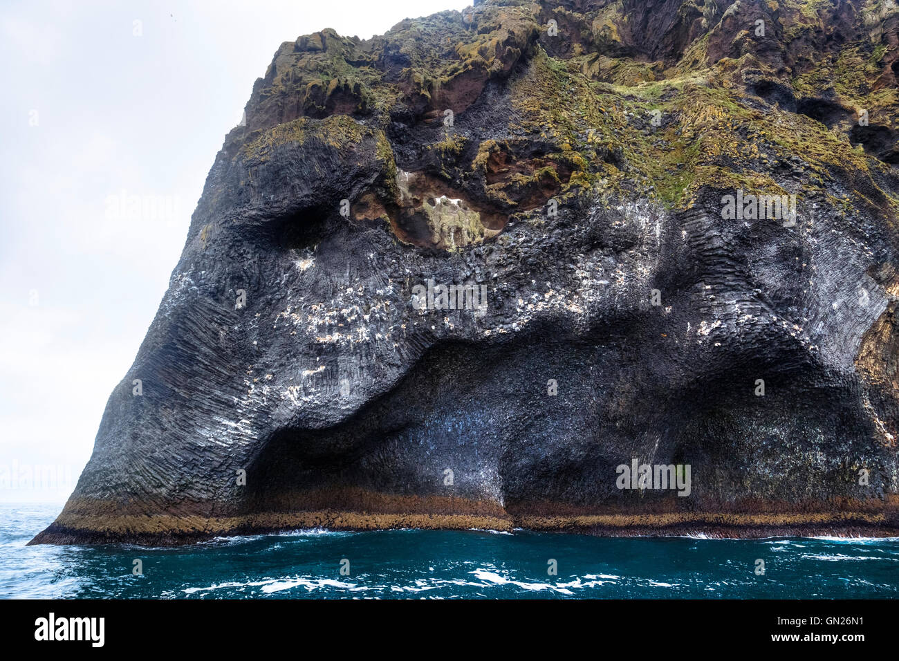 Elephant Rock, Heimaey, Vestmannaeyjar, Island Stockfotografie - Alamy