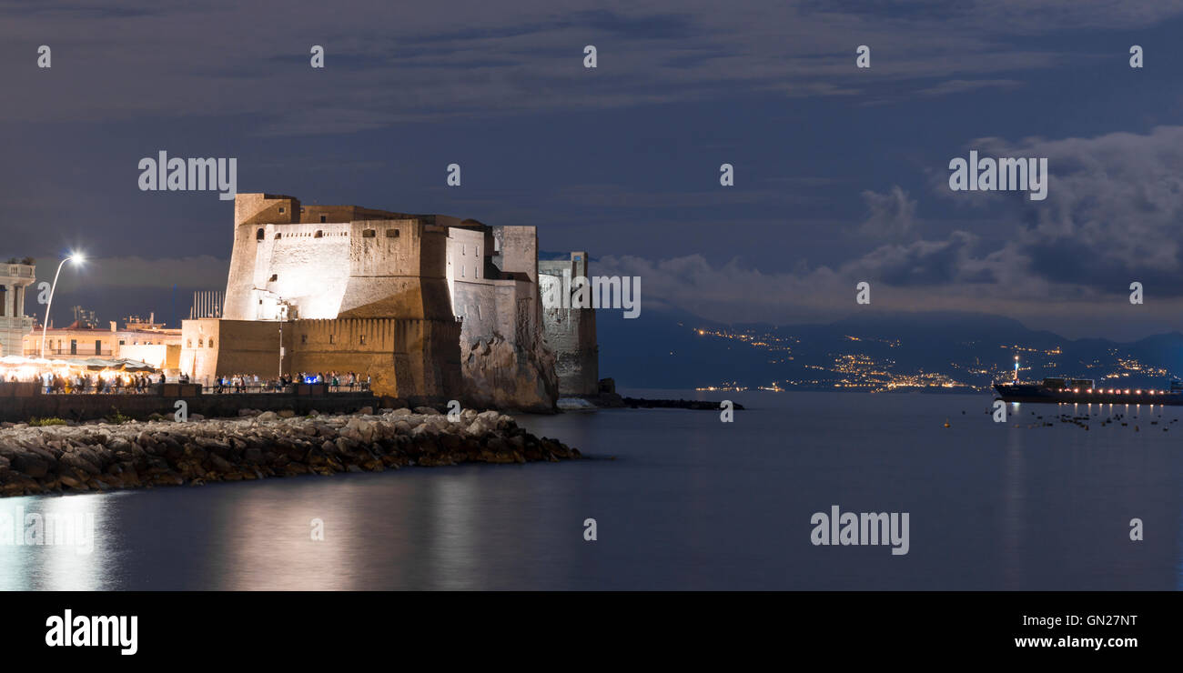 Ansicht des Schlosses Ei Mondschein Stockfoto