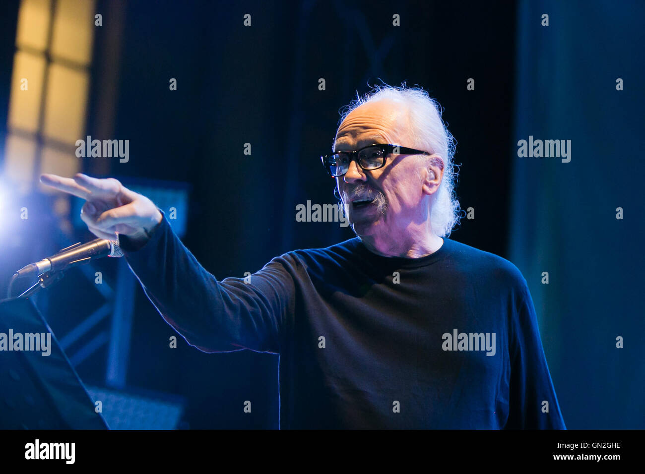 Turin, Italien. 26. August 2016.  John Carpenter führen live bei heutigen Festival Turin Credit: Daniele Baldi/Alamy Live News Stockfoto