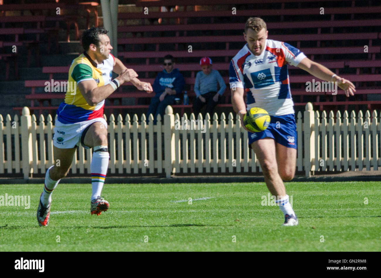 Sydney, Australien. 28. August 2016. Sydney Ryas Vs Western Sydney Rams in Runde 1 der nationalen Rugby-Meisterschaft in North Sydney Oval. Bildnachweis: Mjmediabox/Alamy Live-Nachrichten Stockfoto